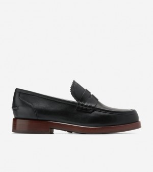 Cole Haan Christyn Women Penny Loafer Black | 450978-JIH