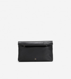 Cole Haan Date Night Clutch Women Wallets Black | 520843-FLC