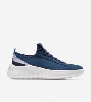 Cole Haan Generation Zerøgrand Ii Men Sneakers Navy | 810576-ICY