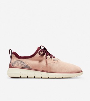 Cole Haan Generation Zerøgrand Women Sneakers Rose | 621459-JHK