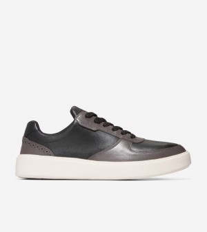 Cole Haan Grand Crosscourt Transition Men Sneakers Black / Grey / White | 930712-LZP