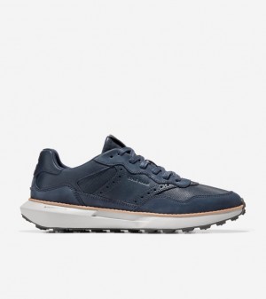 Cole Haan Grandprø Ashland Men Sneakers Navy | 902135-INJ