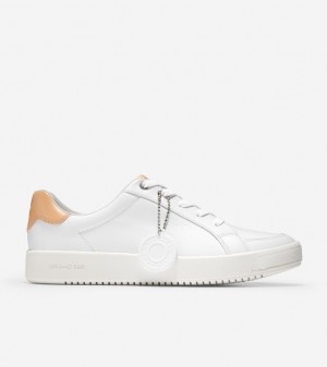 Cole Haan Grandprø Finalist Women Sneakers White | 823510-PMO