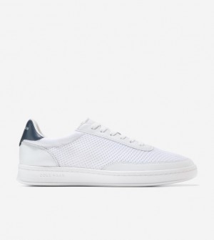 Cole Haan Grandprø Leisure ™ Men Stitchlite White / Navy | 456379-UEC