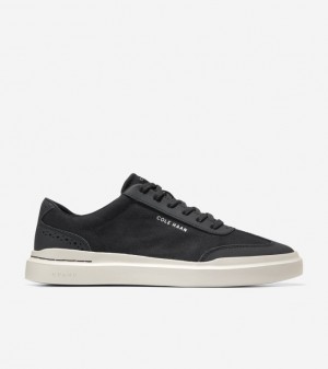 Cole Haan Grandprø Rally T-toe Men Sneakers Black / Silver | 084672-MEC