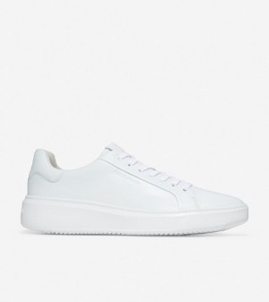 Cole Haan Grandprø Topspin Men Sneakers White | 189572-ICD