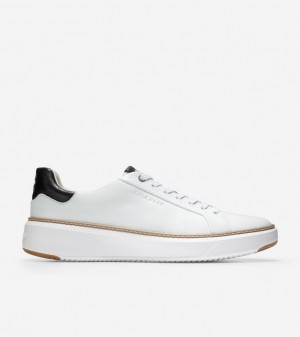 Cole Haan Grandprø Topspin Men Sneakers White | 075489-TMP