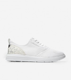 Cole Haan Grandsport Journey ™ Women Sneakers White | 385029-HRM