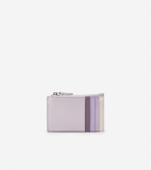 Cole Haan With Zip Women Card Case Purple | 836791-KIX