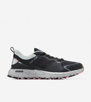 Cole Haan Zerøgrand Overtake 2 All-terrain Women Sneakers Black / White | 697405-RVQ