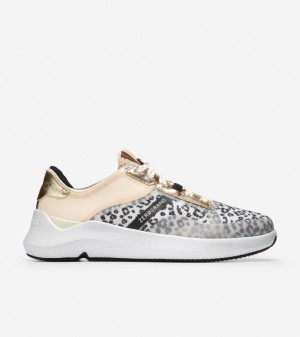 Cole Haan Zerøgrand Winner Tennis Women Sneakers White Grey | 836914-TXG