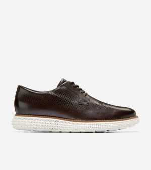 Cole Haan Øriginalgrand 2.0 Skyweave™ Men Oxford Shoes Dark Chocolate | 201978-YDM