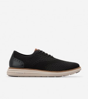 Cole Haan Øriginalgrand Remastered ™ Men Stitchlite Black / Brown / Silver | 290587-JWO