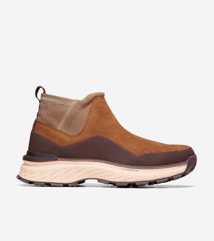 Cole Haan 5.Zerøgrand Explore Chelsea Men Boots Caramel-Alabaster | 964817-XUR