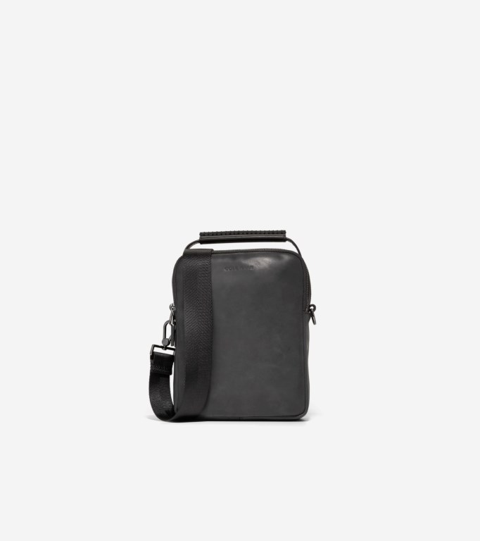 Cole Haan American Classics Men Crossbody Bag Black | 792410-DCB