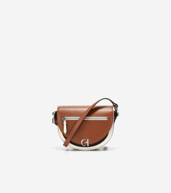 Cole Haan Crescida Women Crossbody Bag Brown | 780913-IYK