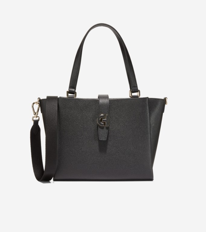 Cole Haan Essential Carry-all Women Bags Black | 035128-DAJ