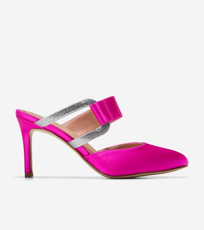 Cole Haan Gabbie Jewel Mule Women Heels Pink | 967310-EGK