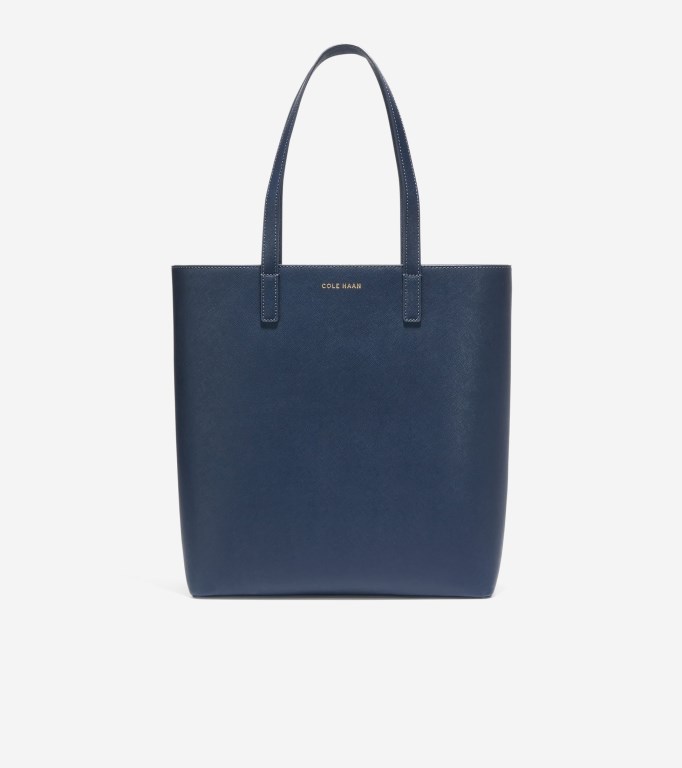 Cole Haan Go Anywhere Women Tote Bags Blue | 428953-ZUA