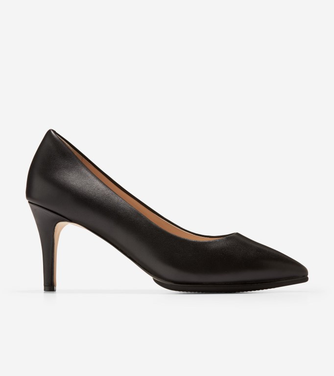 Cole Haan Grand Ambition Pump Women Heels Black | 217568-ZCD