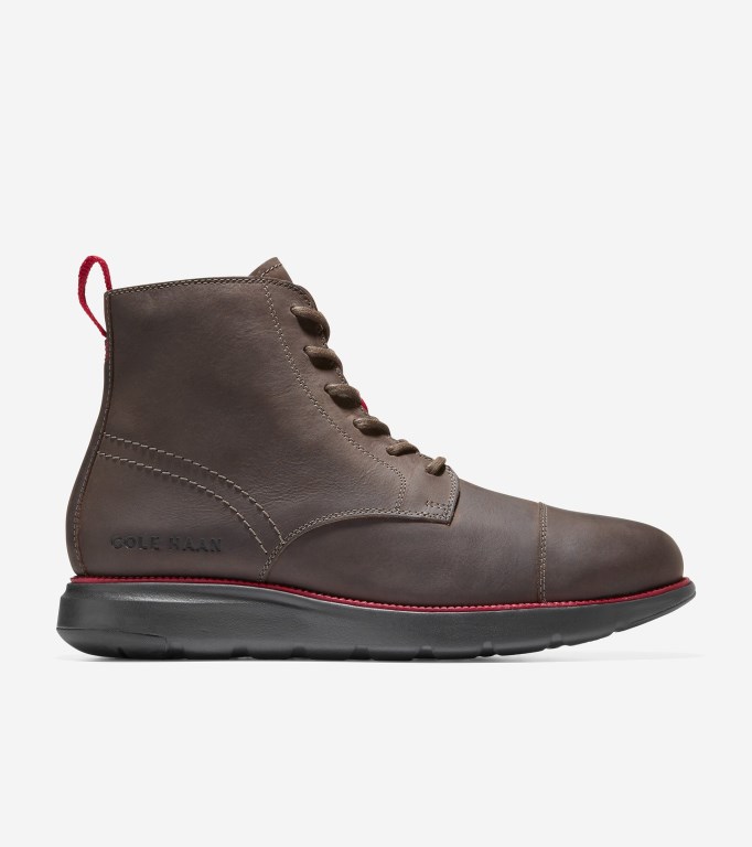 Cole Haan Grand Atlantic Men Boots Brown / Dark | 683274-ZTC