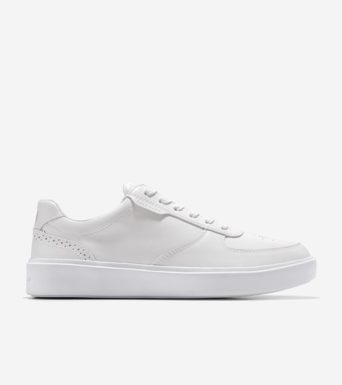 Cole Haan Grand Crosscourt Transition Men Sneakers White | 032198-NBG