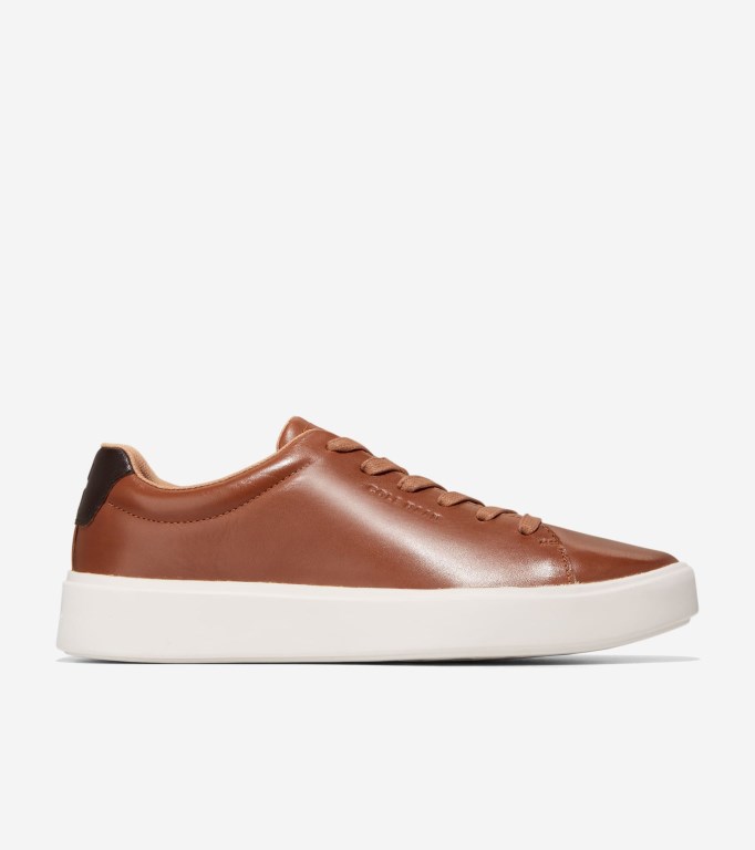 Cole Haan Grand Crosscourt Traveler Men Sneakers Brown / Dark Chocolate | 671852-IAE