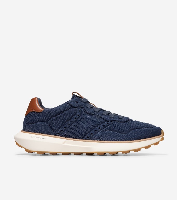 Cole Haan Grandprø Ashland ™ Men Sneakers Navy Blue / Brown / White | 350476-OKT