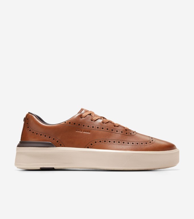 Cole Haan Grandprø Crew Men Sneakers Brown | 349605-HYD