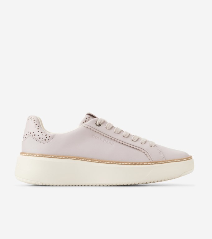 Cole Haan Grandprø Topspin Women Sneakers Ashes Of Roses-Scallop | 670293-HXN