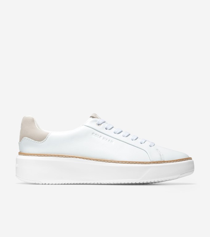 Cole Haan Grandprø Topspin Women Sneakers White | 134652-XZL