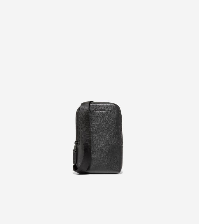 Cole Haan Triboro Essential Men Crossbody Bag Black | 476190-OSN