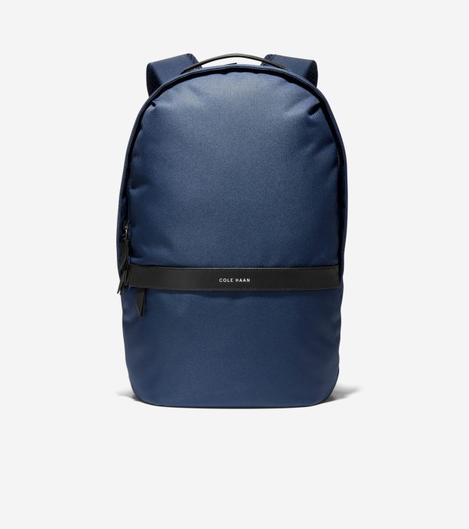 Cole Haan Triboro Nylon Men Backpacks Navy Blue | 295037-QXC