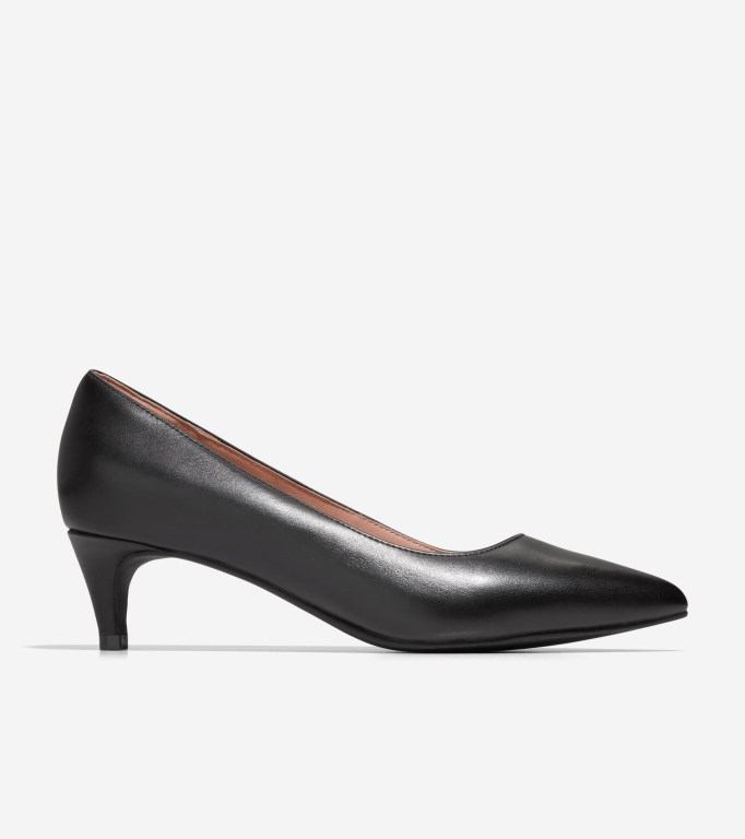 Cole Haan Vandam Pump Women Heels Black | 932580-PBI