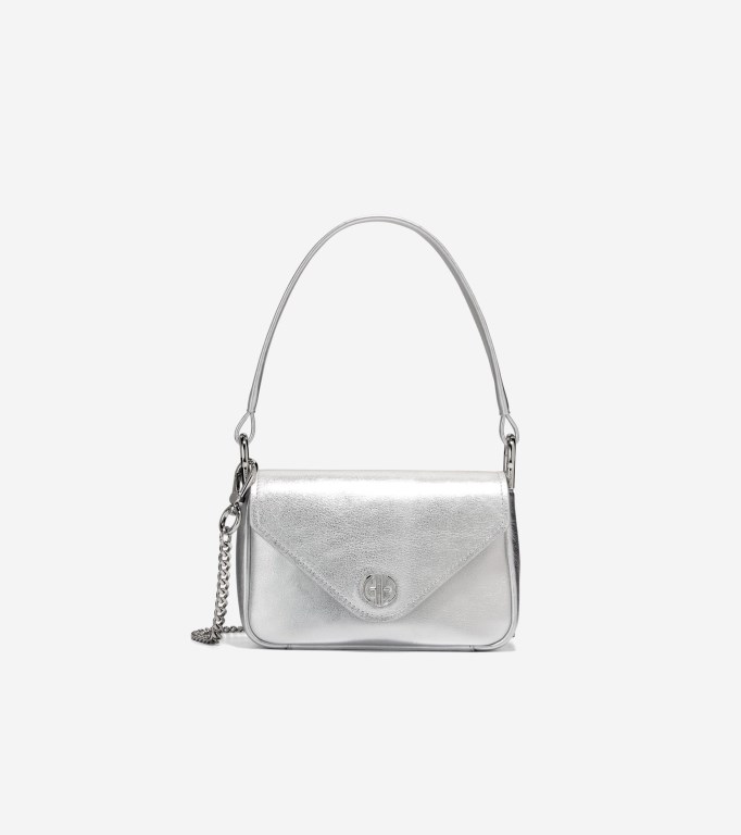 Cole Haan Vartan Mini Women Bags Silver | 908132-NEA