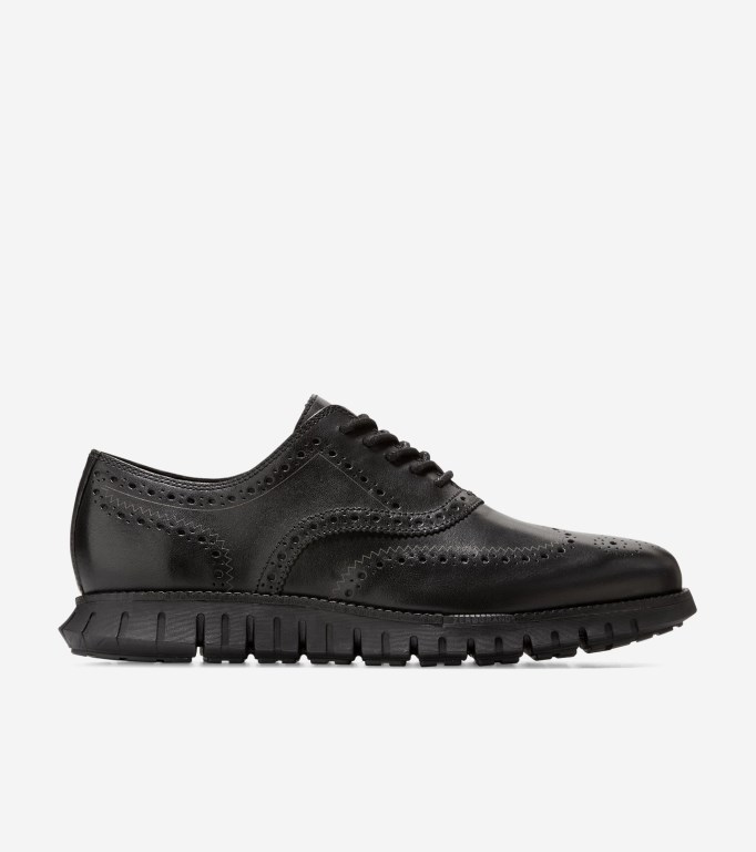 Cole Haan Zerøgrand Remastered Wingtip Men Oxford Shoes Black | 583179-CMU