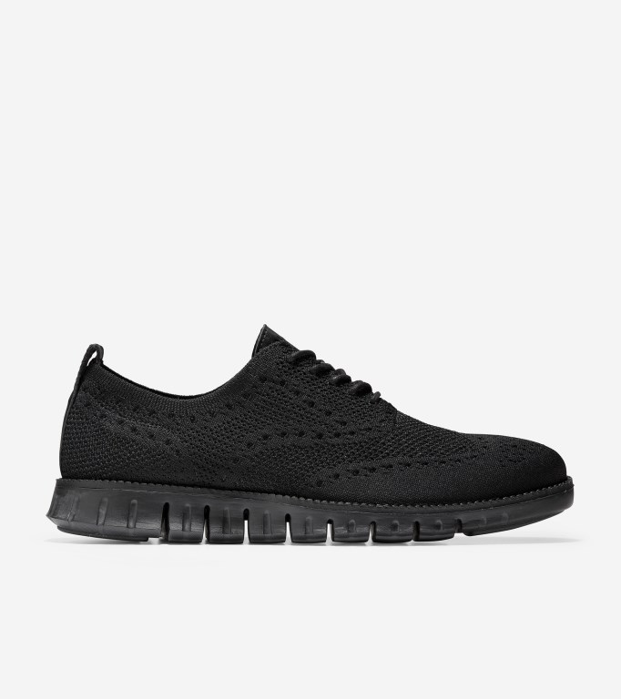 Cole Haan Zerøgrand Stitchlite ™ Men Wingtip Oxford Black | 690481-NGQ