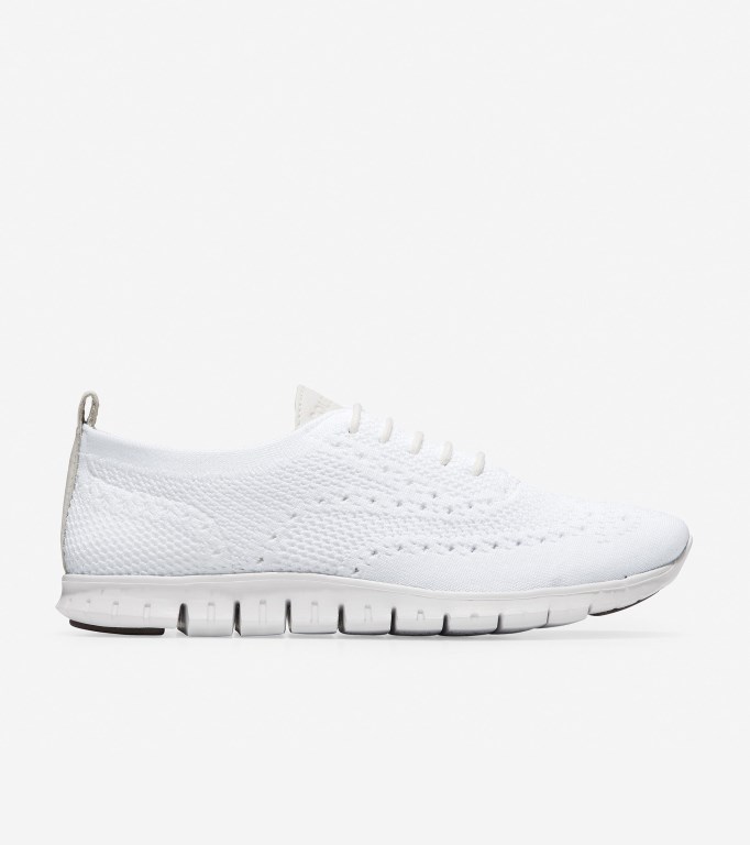 Cole Haan Zerøgrand Stitchlite ™ Women Wingtip Oxford White | 472601-OUI