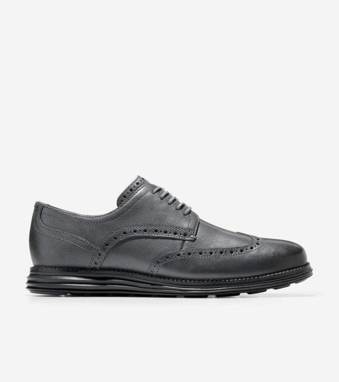 Cole Haan Øriginalgrand Classic Men Smart Shoes Black | 957620-QLV