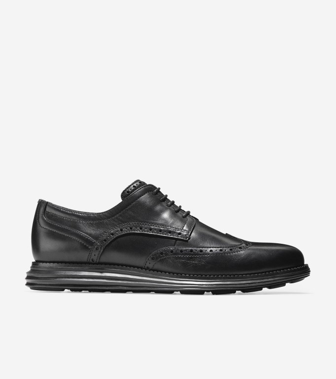 Cole Haan Øriginalgrand Classic Men Smart Shoes Black | 746351-ZNG