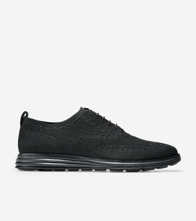 Cole Haan Øriginalgrand Stitchlite ™ Men Wingtip Oxford Black / Black | 035298-ENO